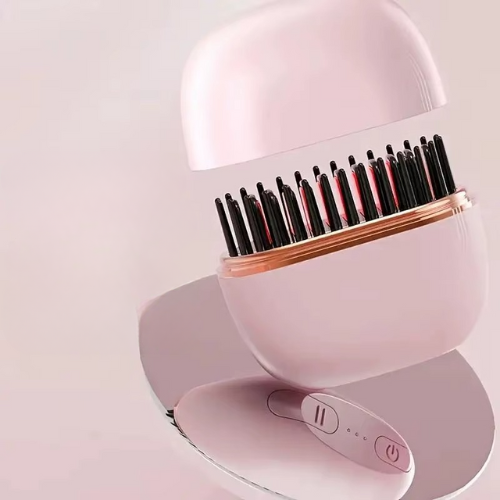 Brush&Go Wireless Hair Straightening Brush